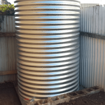 New Galvanised Rainwater Tank
