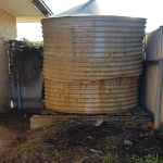 rusted tank