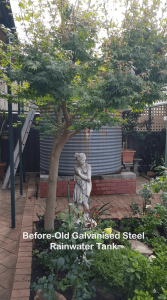 view of entrance to back yard