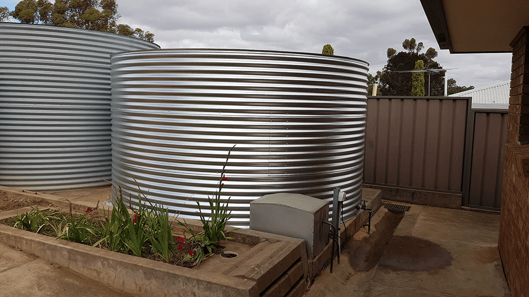 Galvanised Steel Rainwater Tank – Greenock, SA. 5360