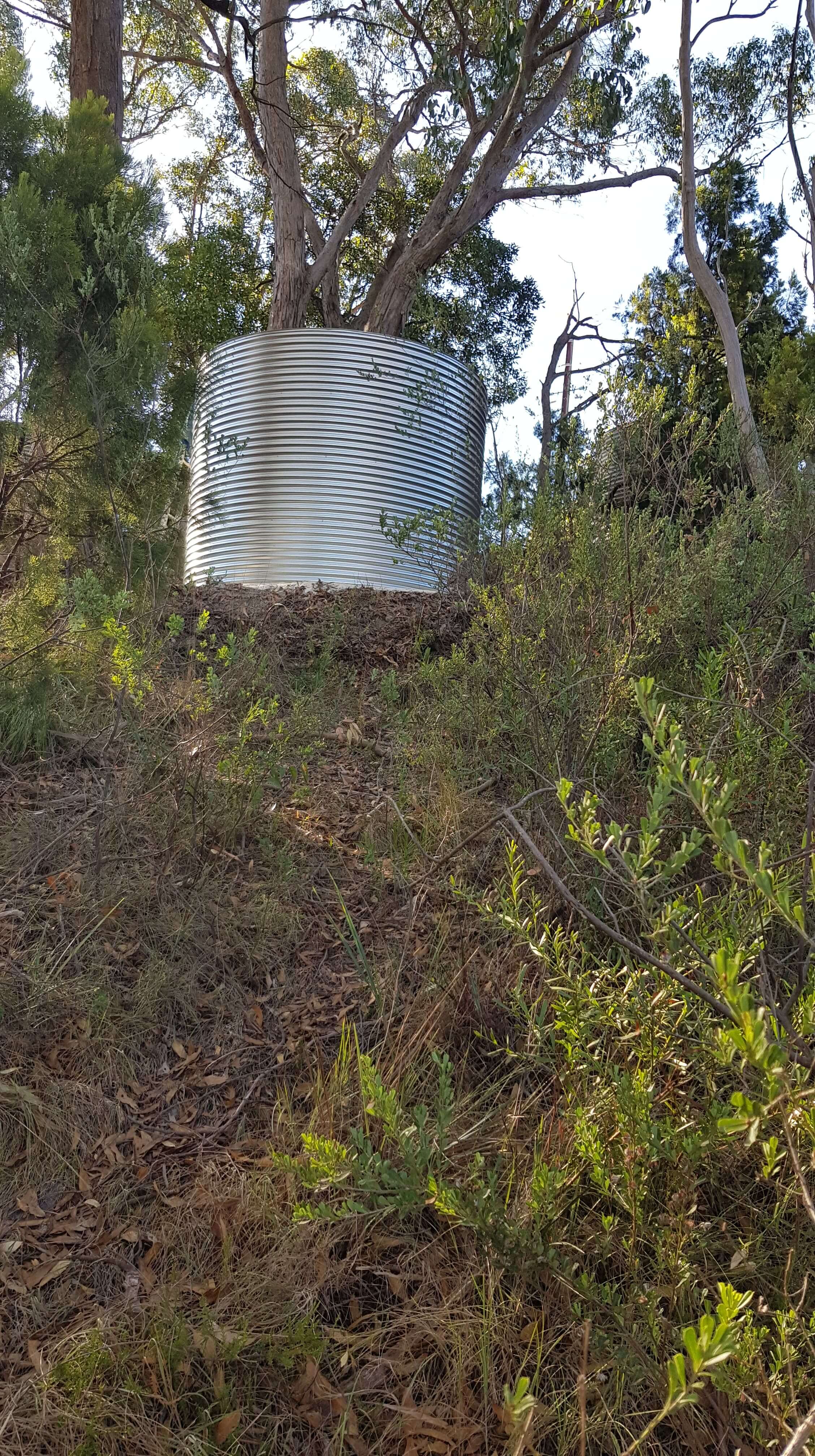 Galvanised Steel Tank Build-Forest Range, SA,5139