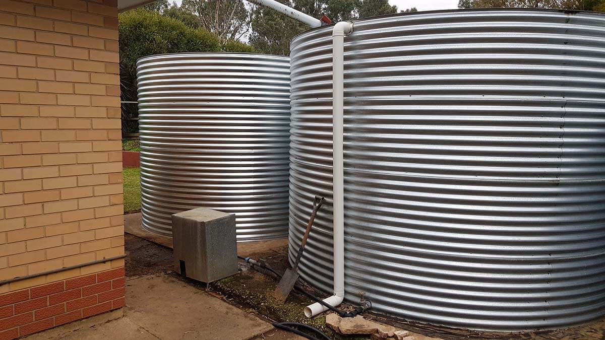 Galvanised Rainwater Tank-Meadows, SA 5021