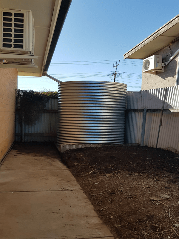 Galvanised Rainwater Tank-Modbury